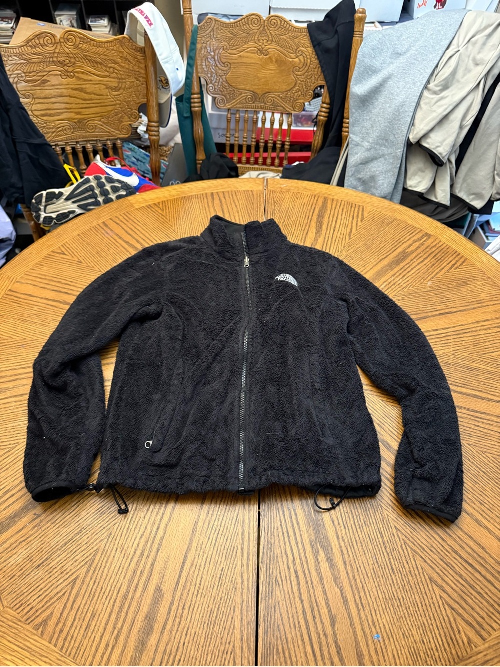 The North Face Black Fuzzy Fleece Jacket